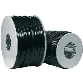 TPFNet Cable Modular Telefónico Plano - AWG 28-4-Polos - Negro - 100m
