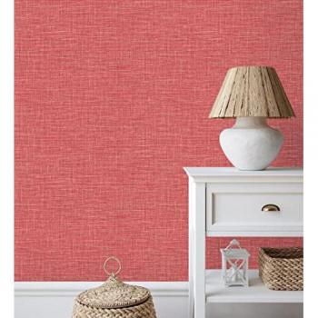 Muestra DIN A4 de Papel Pintado Vinílico Ecológico con Efecto Fibra Vegetal Tejida y Textura en Relieve - Soho Fabric 680749 de GAULAN