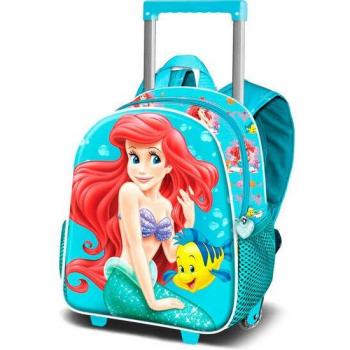Trolley 3D Sea Ariel La Sirenita Disney 31cm
