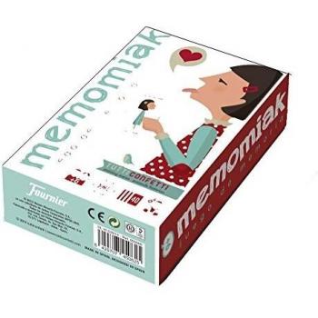 Fournier- Memoiak Tutti Confetti Baraja de Cartas Educativa, Multicolor