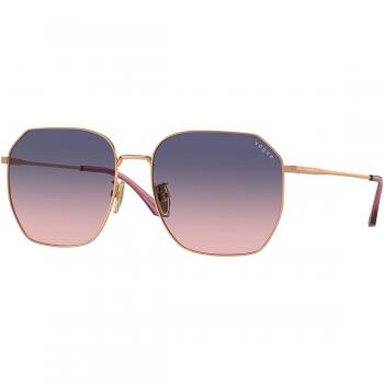 Vogue Eyewear VO4215SD Asian Fit Women's Sunglasses Gold Size 58 Geometric Donna 5152I6