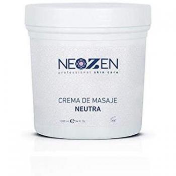 NEOZEN Crema DE Masaje Neutra 1000ML, Negro, 1L