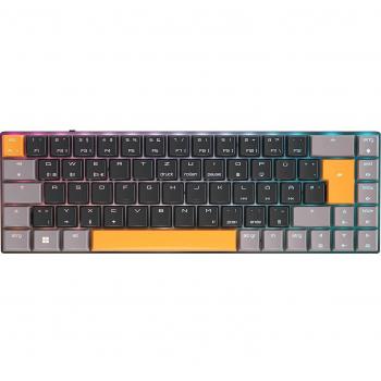 Teclado Gaming Inalámbrico Compacto Cherry MX-LP 2.1 con Retroiluminación RGB y Switches MX Low Profile Speed, QWERTZ Alemán, Negro