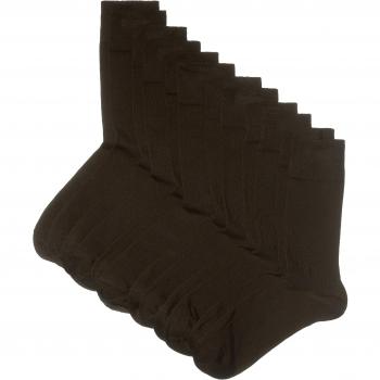 MyWay MyWay men socks basic 6er - Calcetines para hombre, color brown melange 180, talla 39-42