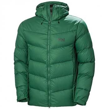 Helly Hansen Chaqueta De Plumas Verglas Icefall, chaqueta deportiva para hombre, color verde (Green), talla L