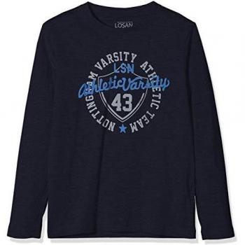 losan 825-1080AN Camiseta de Manga Larga, Azul