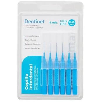 DENTINET CEPILLO INTERDENTAL ULTRA FINO 0,45 MM