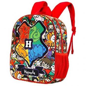 Karactermania Harry Potter All Together Now Mochila 3D Pequeña, Rojo (Red