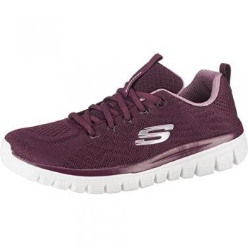 Zapatillas Skechers Graceful-Get Connected Color Burdeos 41