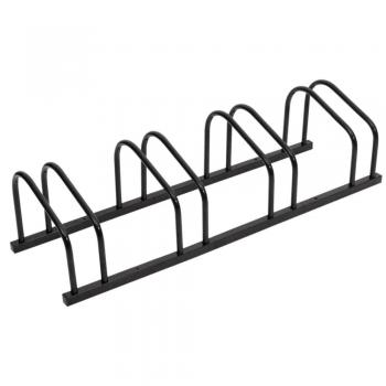 vidaXL Bike Rack for 4 Bikes Black Steel