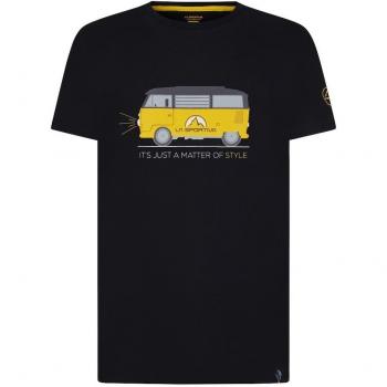 Camiseta de escalada de hombre Van T-Shirt Black La Sportiva