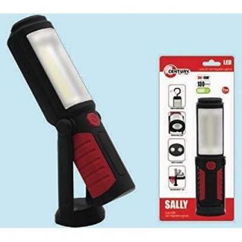 Linterna LED Orientable Sally 3W 130lm con Imán y Gancho Doble