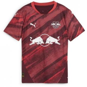 Puma RB Leipzig Kids Away Jersey 2024-25 - Red - Unisex Size 13/14 Years