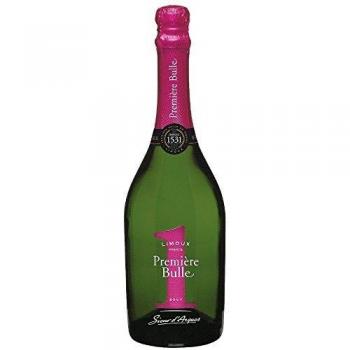 Premiere Bulle Blanquette Brut Fucsia-Vino Espumoso Limoux Languedoc Rosellón