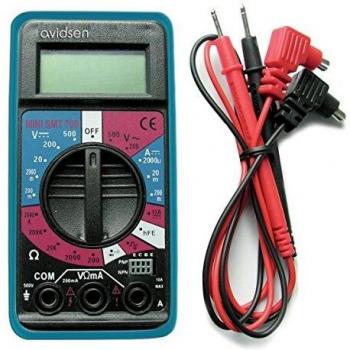 Multímetro Digital Portátil Avidsen Avi 107101