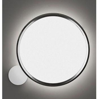 Aplique LED Artemide Discovery en aluminio cepillado