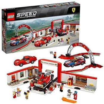 LEGO 75889 Speed Champions Taller definitivo de Ferrari