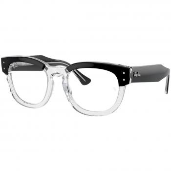 Ray-Ban RX0298VF Mega Hawkeye Asian Fit 2034 Men's Eyeglasses Clear Size 50 (Frame Only) - Blue Light Block Available