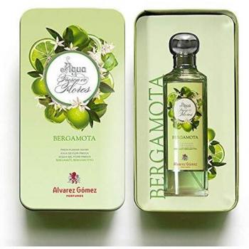 Alvarez Gomez Lata Regalo Aguas Frescas de Flores, Verde, Bergamota, Fresca, 175 Mililitros