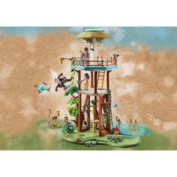Playmobil Wiltopia 71008 Torre de Investigación con Brújula Refugio para Monos Aulladores
