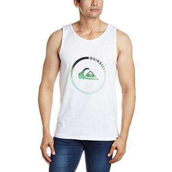 Quiksilver Classtkeveract M Tees Wbb0 Camiseta, Hombre, Blanco, S