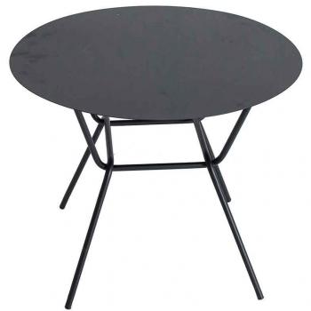 Mesa de Centro Llerena de Hierro Negra 60x60x48cm