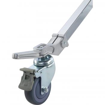 Kupo 100mm Caster with Brake, 30mm Square Adapter, Set of Three, KS940612