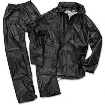 Mil-Tec Disfraz – Set-10625002 Traje-Juego de Falda, Negro, XXXL para Hombre