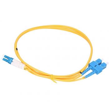 Cable de fibra óptica Extralink LC/SC 20m G.652D Amarillo