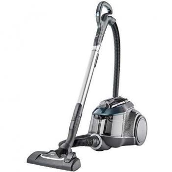 AEG LX9-3-STM Aspiradora de Trineo Sin Bolsa de Potencia, Gran Filtración, Fácil Vaciado, Radio de acción de 12m, 72dB de Ruido, Cepillo Suelos Duros, 650W ,Depósito de 1.6L,Azul Metalizado