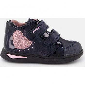 Botas de bebé niña Pablosky azul marino