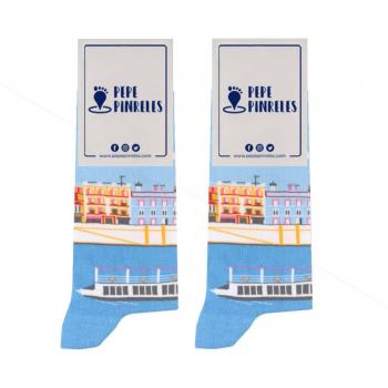 Calcetines Pepe Pinreles Calle Betis Celeste