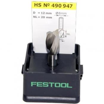 Fresa helicoidal HW para ranurar HS Spi S8 D12/20 - 490947