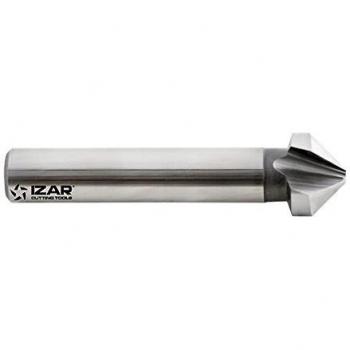 Izar 74666 Avellanador Mango Cilíndrico 3Z 90°, HSSE 5% Co, 2575, DIN 335 C, 11.50 mm Diámetro Corte