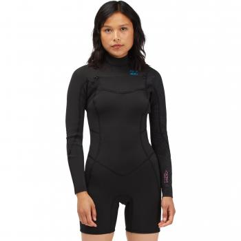 Billabong Traje de surf para mujer 2/2mm Synergy en color negro