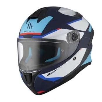 Casco de Moto Integral Kre+ S Mt Helmets - Casco integral, diseño aerodinámico, sistema de ventilación avanzado, visera anti-rayones, interior desmontable y lavable, homologación ECE 22.05