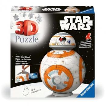 Ravensburger Puzzle 3D BB8 Star Wars Special Shapes 22x22x6 Cms