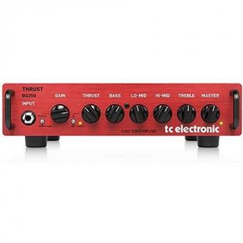 TC Electronic BQ250 Thrust Compact Bass Head, Red/Black