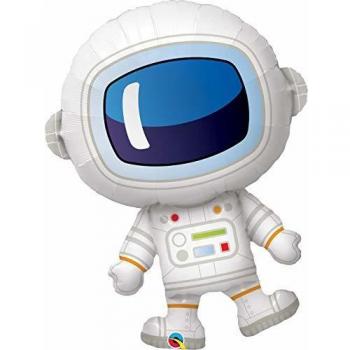 Adorable Space Astronaut Super Shape Foil Balloon - 37 Inches