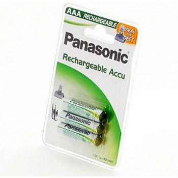 Batería Recargable AAA NiMH 750mAh 3er Blister Panasonic