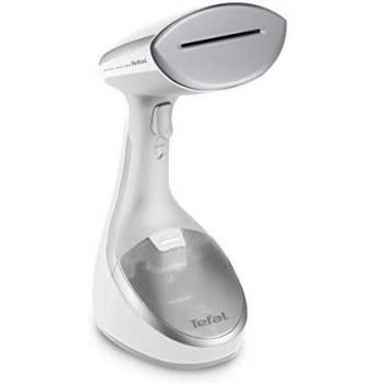 Tefal DT9130 Access Steam Care Cepillo de Vapor, Acero Inoxidable 18/8, Blanco y Plateado
