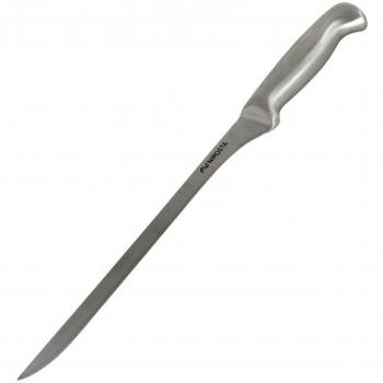 Nirosta 43358 Cuchillo Jamonero, Acero Inoxidable, plateado