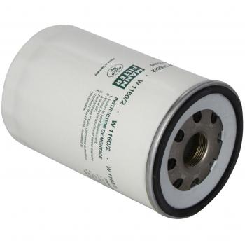 Filtro de aceite MANN-FILTER W 1160/2 - Filtro de aceite para camiones, autobuses y vehículos de utilidad