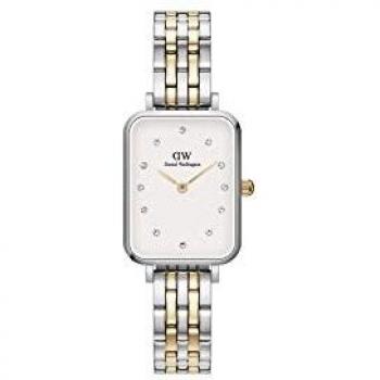 Daniel Wellington Quadro Watch 20x26mm Double Plated Stainless Steel (316L) Silver, Silver, 20x26