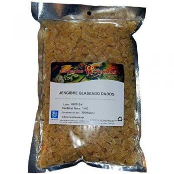 Especias Pedroza Jengibre deshidratado glaseado dados - 1 kg