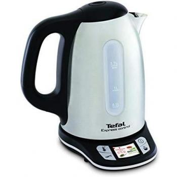 Tefal Express Control KI240D 1.7L 2400W Negro, Acero inoxidable - Tetera eléctrica