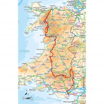 Guía de Senderismo El Camino Cambriano: Trekking Clásico en Gales, de Cardiff a Conwy
