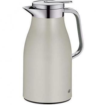 Jarra Térmica Alfi Skyline 1,0L Acero Inoxidable Mate con Inserto de Vidrio y Tapa de Presión