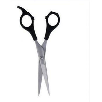Tijera Profesional Zenish Plástico Negro Normal 6.5 Pulgadas