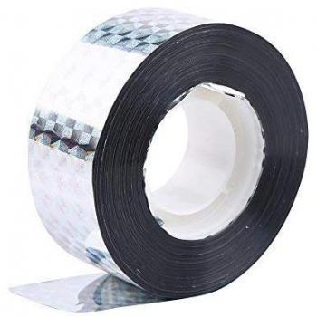 Zerodis Pájaro Susto Cinta, 90M repelente de aves y disuasorio visual Audible reflexivo Scare Tape, holográfico ecológico Bird Scare Ribbon, proteger su jardín cultivos de aves de destrucción